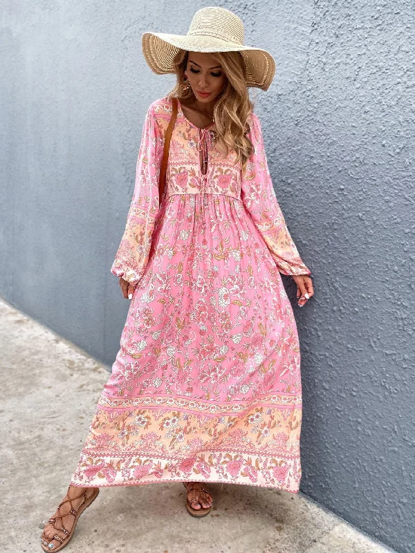 ZAHARA Maxi Dress Elegant Silk Maxi Dress
