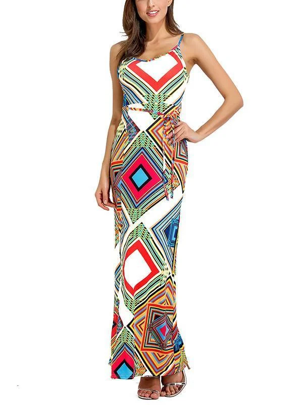 Elegant Backless Bohemia Long Maxi Dresses Comfortable Long-Sleeve Maxi Dress