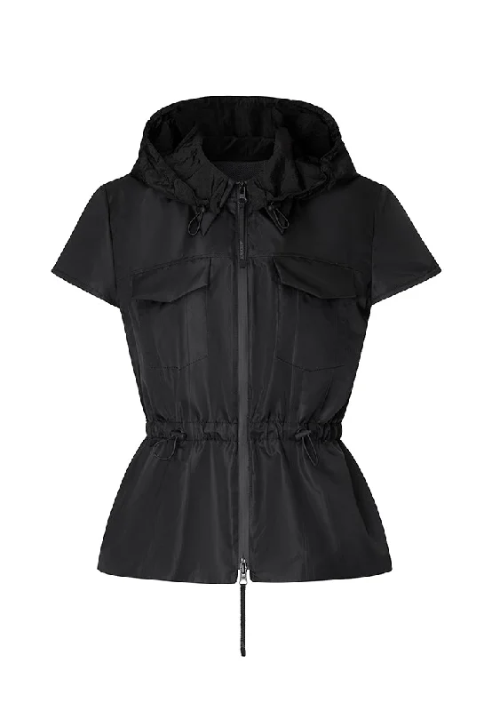 Giselle Water and Wind-resistant Short-Sleeve Trucker Jacket Striped Jacket Polka Dot Jacket Floral Jacket Giselle Water and Wind-resistant Short-Sleeve Trucker Jacket Striped Jacket Polka Dot Jacket Floral Jacket