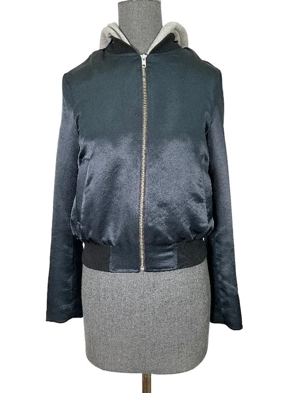 A.L.C. Navy Bomber Jacket Size XS Jacket Blazer Coat