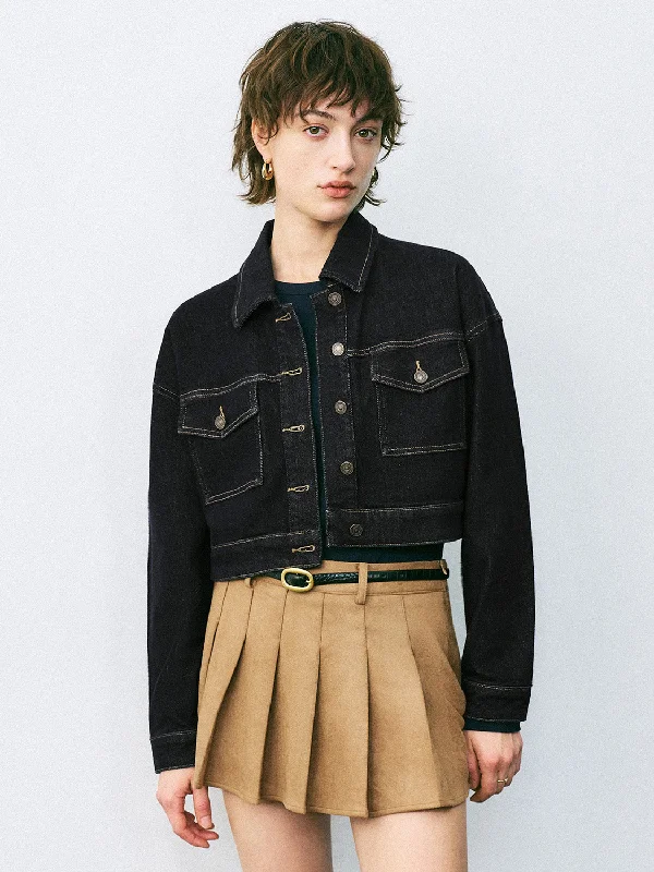 Button Up Denim Jackets Herringbone Jacket Houndstooth Jacket Plaid Jacket