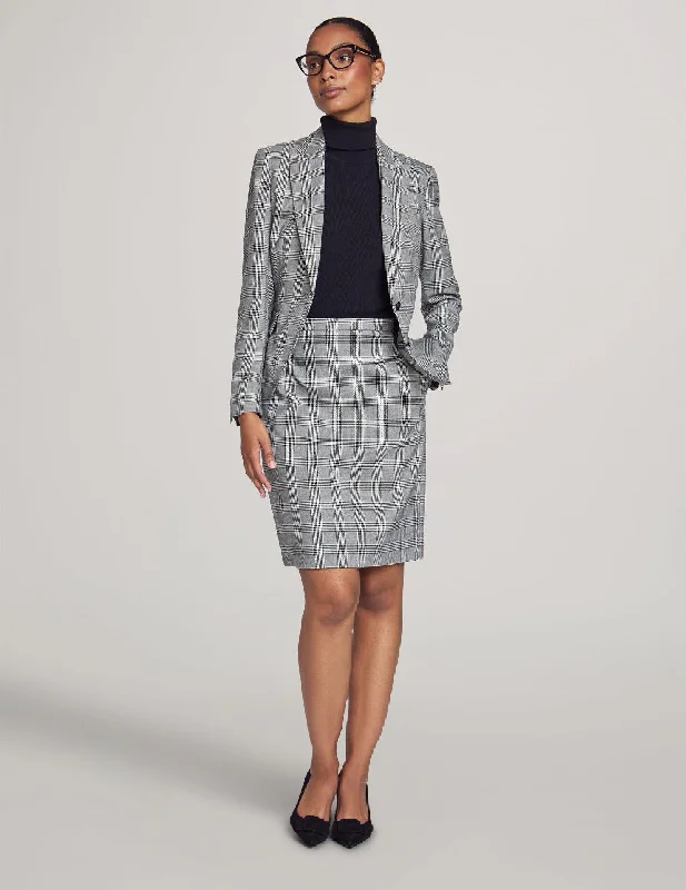 Executive Collection Plaid Jacket with Skirt Denim Jacket Leather Jacket Suede Jacket Executive Collection Plaid Jacket with Skirt Denim Jacket Leather Jacket Suede Jacket