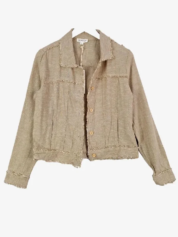 Humidity Natural Linen Casual Summer Jacket Size S Wool Jacket Cashmere Jacket Tweed Jacket Humidity Natural Linen Casual Summer Jacket Size S Wool Jacket Cashmere Jacket Tweed Jacket