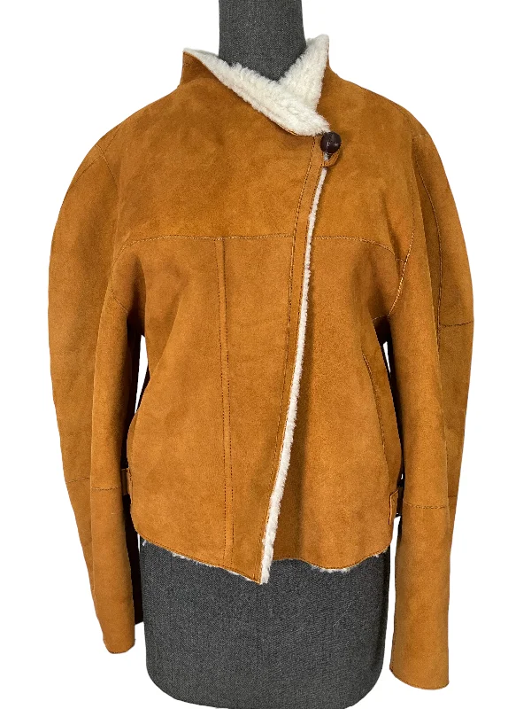 Isabel Marant Acacia Reversible Shearling Jacket Size M Insulated Jacket Fitted Jacket Loose Jacket Isabel Marant Acacia Reversible Shearling Jacket Size M Insulated Jacket Fitted Jacket Loose Jacket