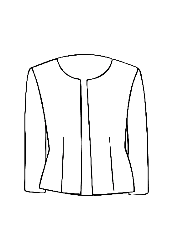 Juna Jacket in Baroque Herringbone Jacket Houndstooth Jacket Plaid Jacket