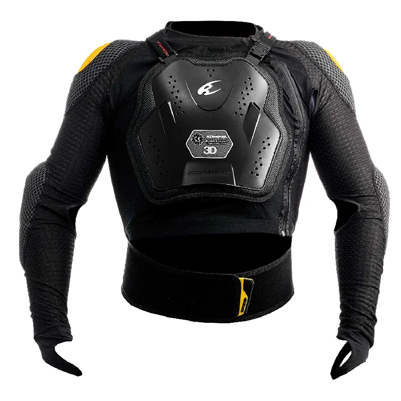 KOMINE SK-823 MOTORCYCLE CE LVL 2 SAFETY JACKET A-Line Jacket Boat Neck Shawl Collar KOMINE SK-823 MOTORCYCLE CE LVL 2 SAFETY JACKET A-Line Jacket Boat Neck Shawl Collar