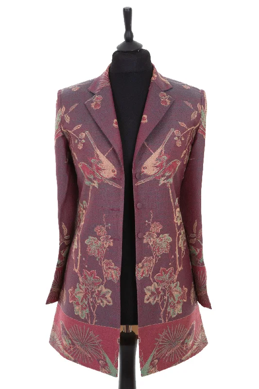 Sicily Jacket in Opalesque Front Pockets Side Pockets Patch Pockets