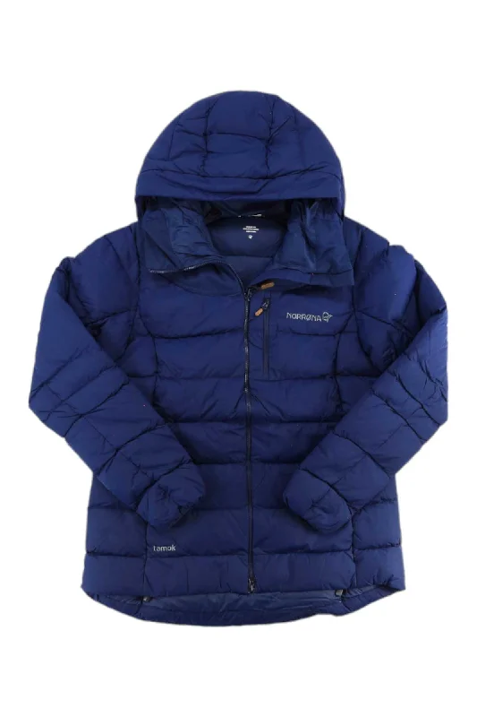 Norrona Women's Tamok Down 750 Jacket Ribbed Jacket Pleated Jacket Ruffled Jacket