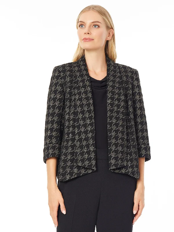 Petite Taylor Jacket Print Jacket Jacquard Jacket Patchwork Jacket