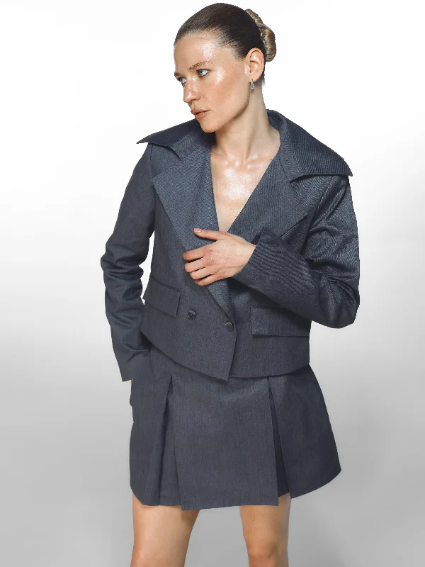 SeaSycle Jacket - Graffite V-Neck Jacket Boat Neck Jacket Square Neck Jacket