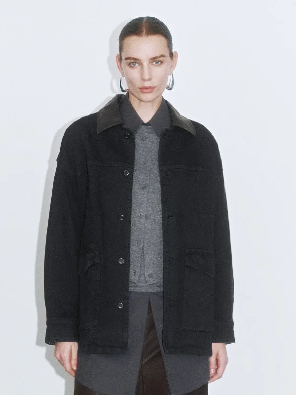 Shirt Collar Denim Jackets Fleece Jacket Down Jacket Parka