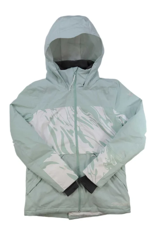 Spyder Women's Field Jacket Boat Neck Shawl Collar Notched Collar