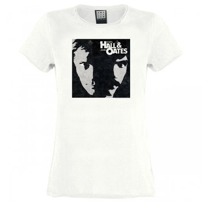 Amplified Womens/Ladies Private Eyes Hall & Oates T-Shirt Fashionable Trendy Casual