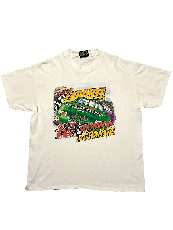 'Bobby Laronte' Y2K Nascar T-shirt Welt Pockets Slit Pockets Flap Pockets