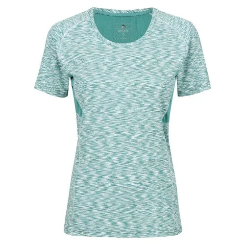 Regatta Womens/Ladies Laxley T-Shirt Ribbed T-Shirt High Neck Heavyweight