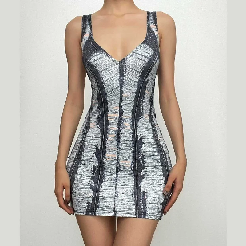 Denim print v neck backless contrast sleeveless mini dress Elegant Velvet Mini Dress Denim print v neck backless contrast sleeveless mini dress Elegant Velvet Mini Dress