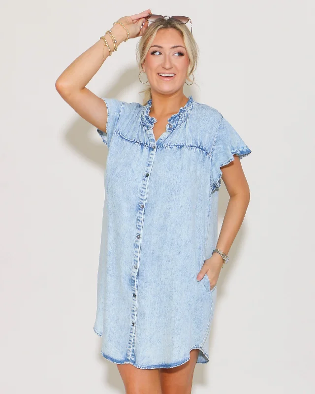 Mineral Washed Mini Dress Cozy Sweater Mini Dress