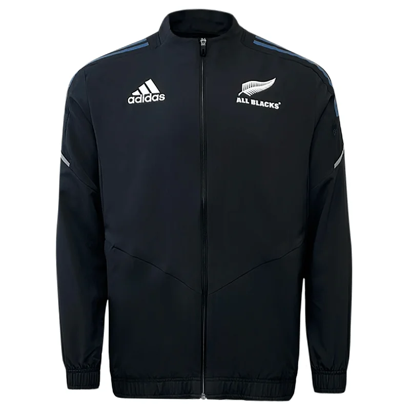 All Blacks Presentation Jacket 22/23 by adidas Quilted Jacket Puffer Jacket Insulated Jacket