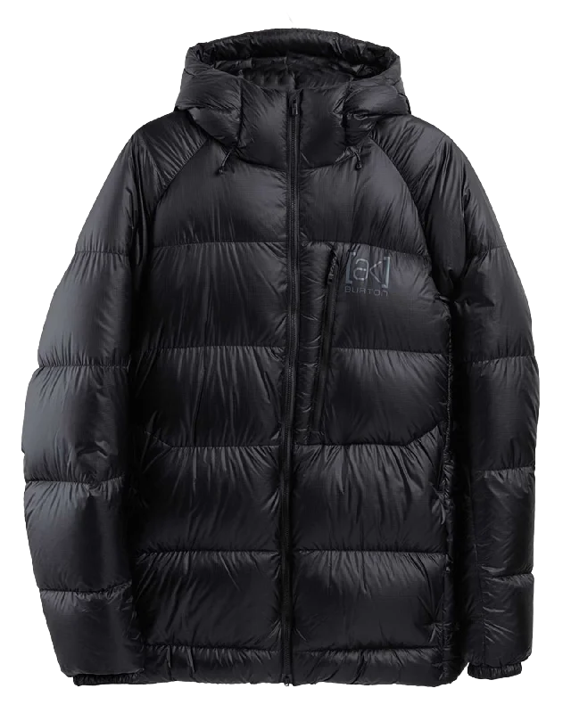 Burton Men's [ak]® Baker Expedition Down Jacket - True Black Appliqued Jacket Beaded Jacket Sequined Jacket