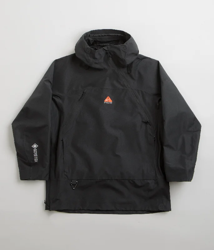 Nike ACG Chena Vortex Jacket - Anthracite / Anthracite / Summit White Satin Jacket Silk Jacket Chiffon Jacket