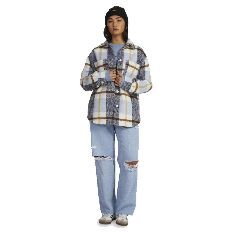 Valley Plaid Shacket - Womens Everyday Stylish Blouse