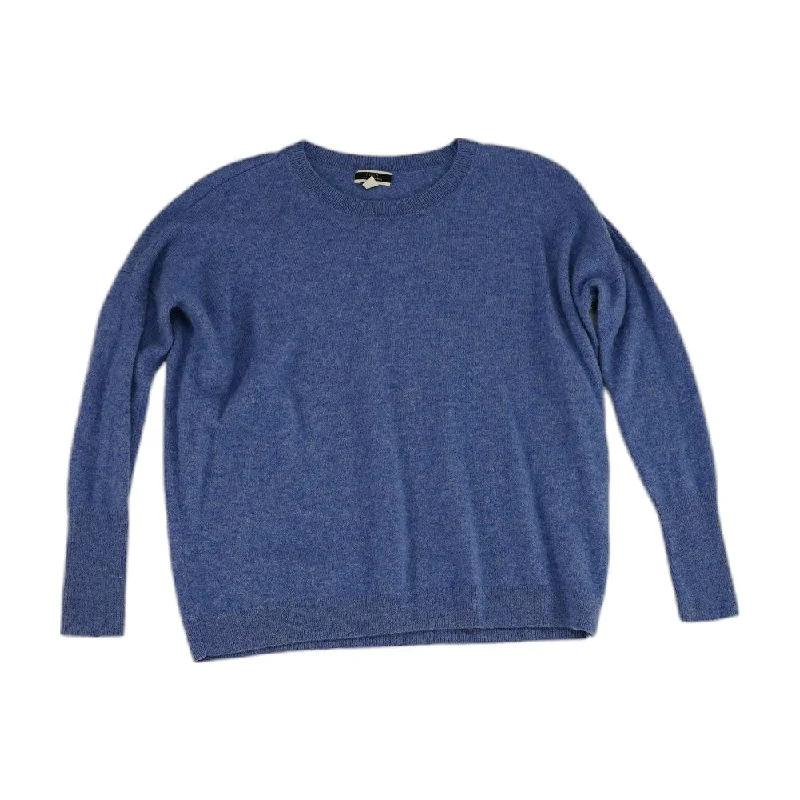 Blue Solid Pullover Sweater Plaid Sweater Polka Dot Checkered