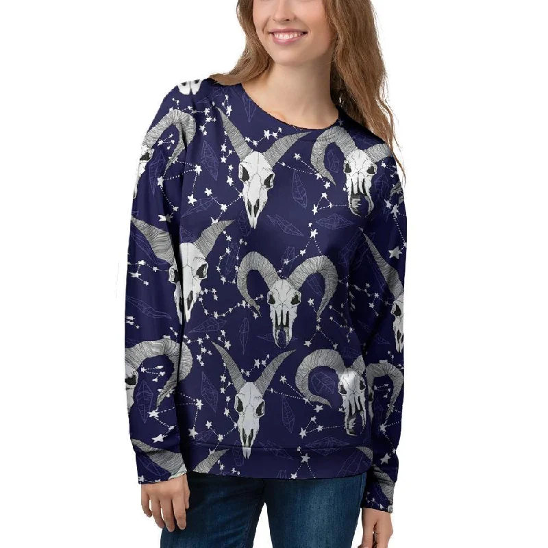 Capricorn Astrology Magic Witch Women's Sweatshirt Hoodie with Elastic Waist Stretchable Comfortable Capricorn Astrology Magic Witch Women's Sweatshirt Hoodie with Elastic Waist Stretchable Comfortable