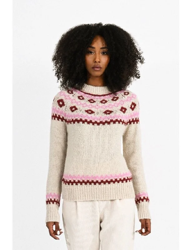 Fairisle Winter Sweater Thin Thick Dense
