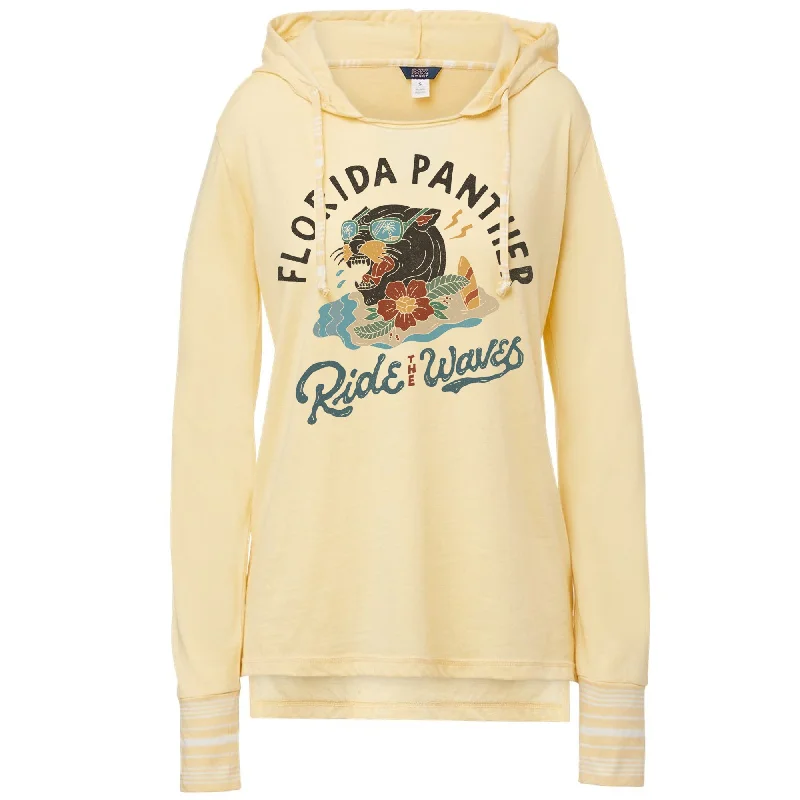 Florida Panther Women's Hoodie Hoodie with Illustration Artistic Creative