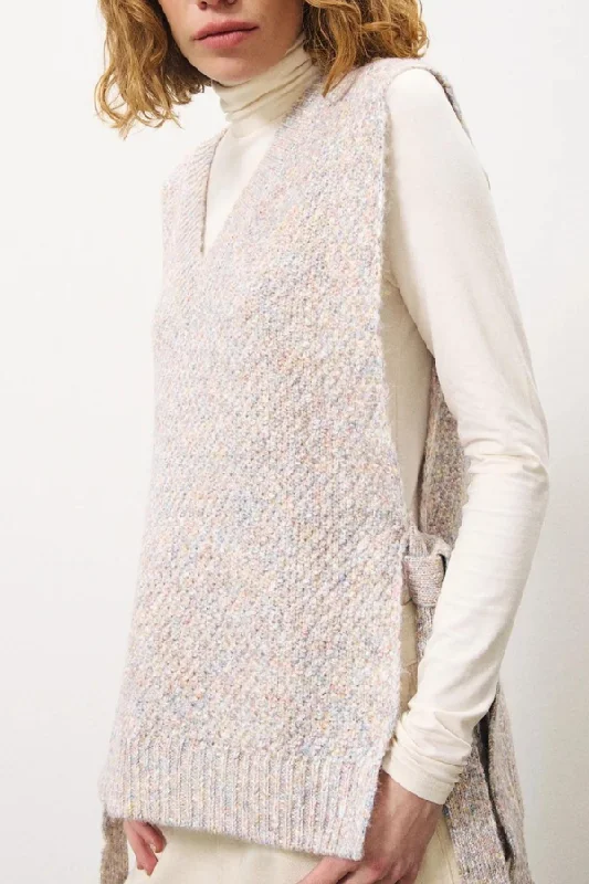 FRNCH Daisie Sweater Graphic Sweater Embroidered Appliqued