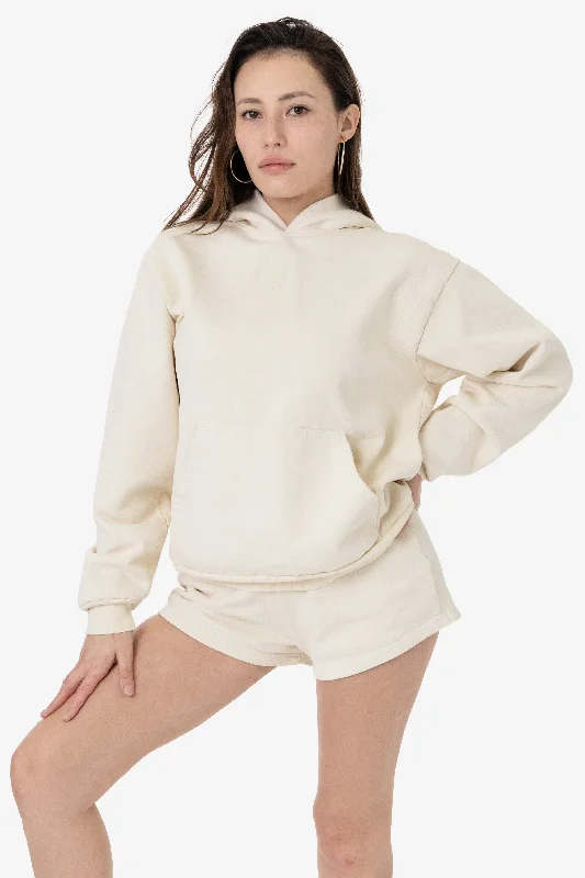 HF09 - Heavy Fleece Hoodie (Garment Dye) Cotton Hoodie Fleece Lining Warmth