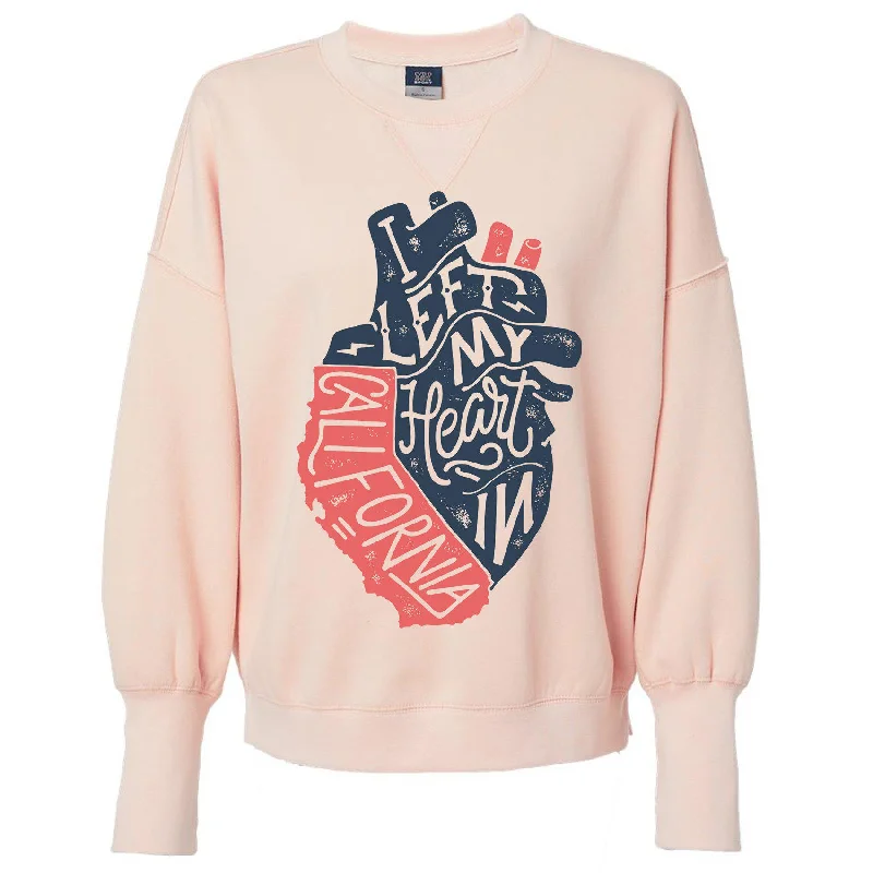 I Left My Heart In California Sweater Fitted Slim Tailored