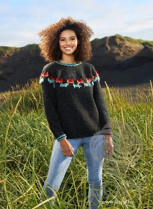 Klippa Galaxy Wool Sweater - Knitting Kit Mesh Fabric Canvas Fabric Denim Fabric