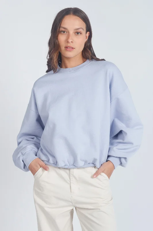 Lizl Sweatshirt - Aster Haze Hoodie with Tie-Dye Psychedelic Retro