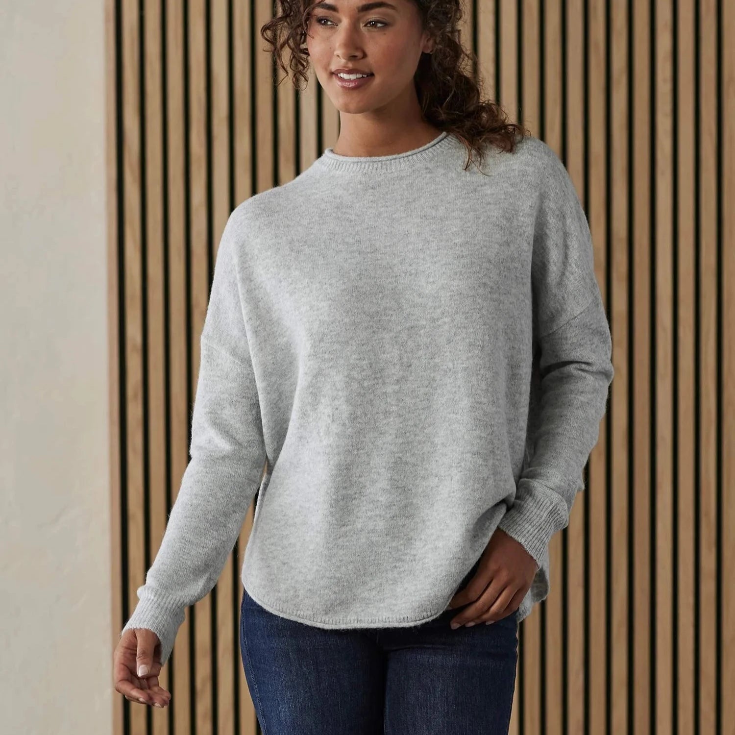 The Normal Brand Marianna Crewneck Sweater Anti-Pilling Anti-Shrink Durable