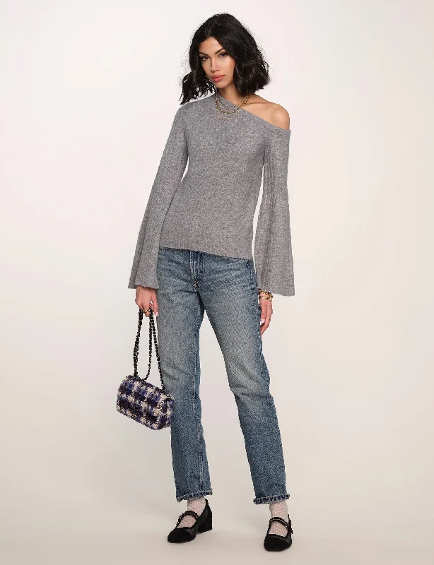 miya sweater Silk Blend Satin Velvet