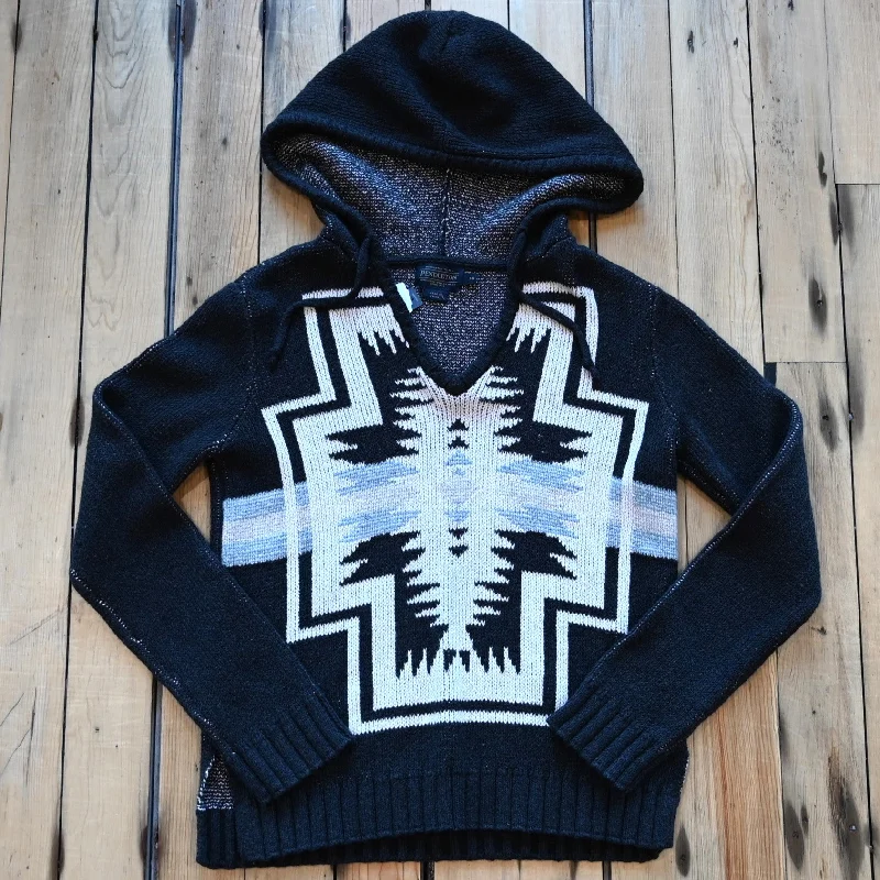 Pendleton Women's Harding Cotton Hoodie Hoodie with Frayed Bohemian Relaxed