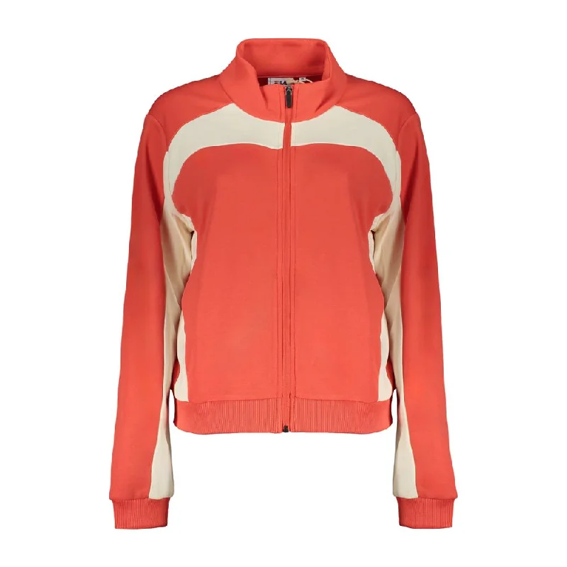 Pink Polyester Sweater Layered Multi-layer Single Layer