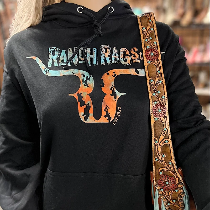 RanchRags Co. Adult Hoodie Hoodie with Turtle Neck Cozy Winter