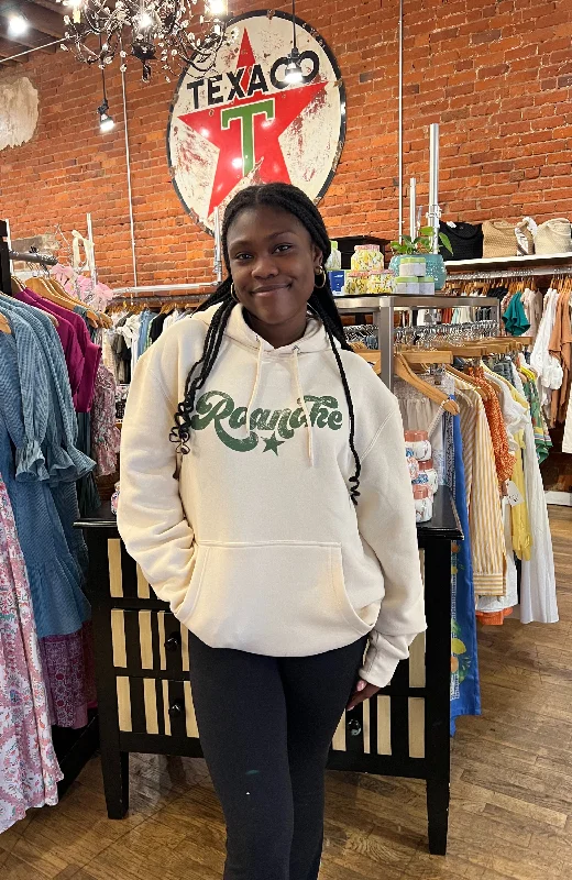Roanoke Hoodie Hoodie with Rolled Sleeves Casual Relaxed