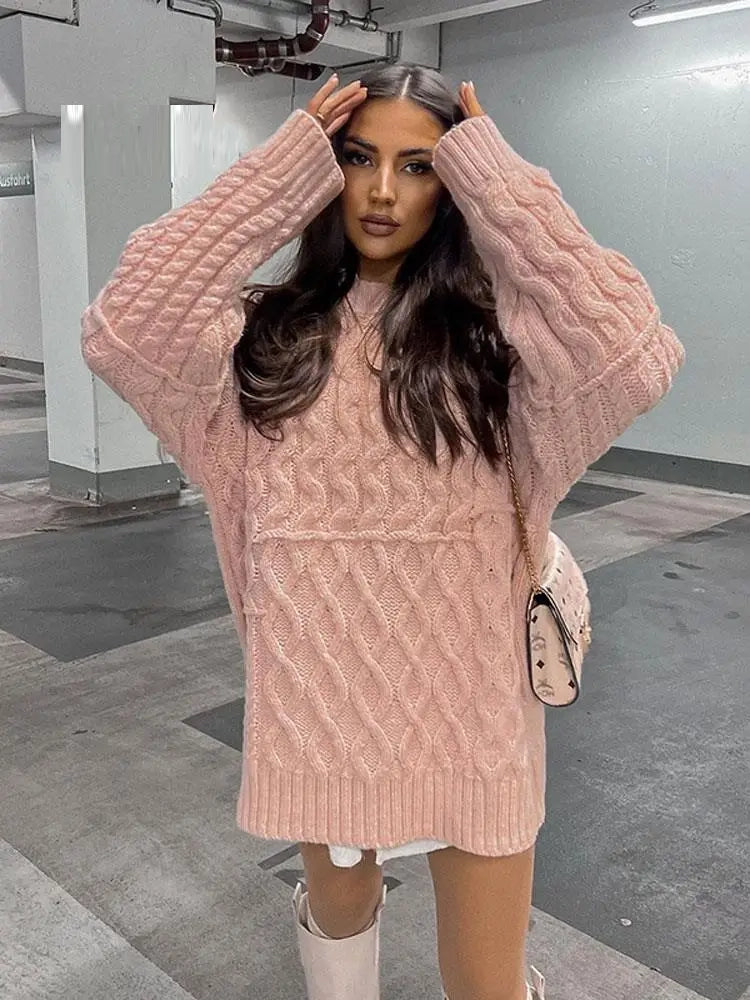 Casual O-neck Long Sleeve Loose Warm Sweater Autumn Female Fashion Street Knitwear Spandex Blend Rayon Blend Denim Blend Casual O-neck Long Sleeve Loose Warm Sweater Autumn Female Fashion Street Knitwear Spandex Blend Rayon Blend Denim Blend