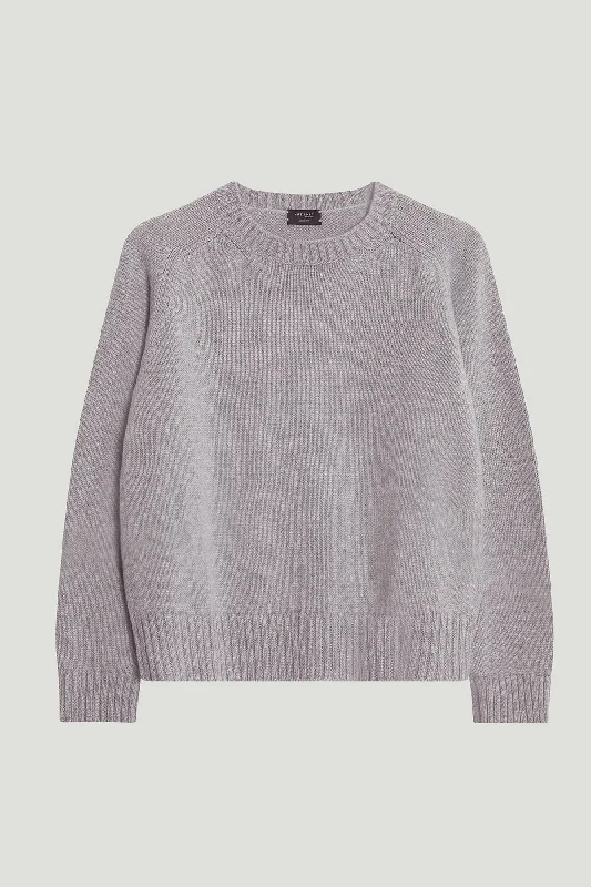 The ReCashmere Crew Neck Sweater Fleece Sweater Nylon Polyester