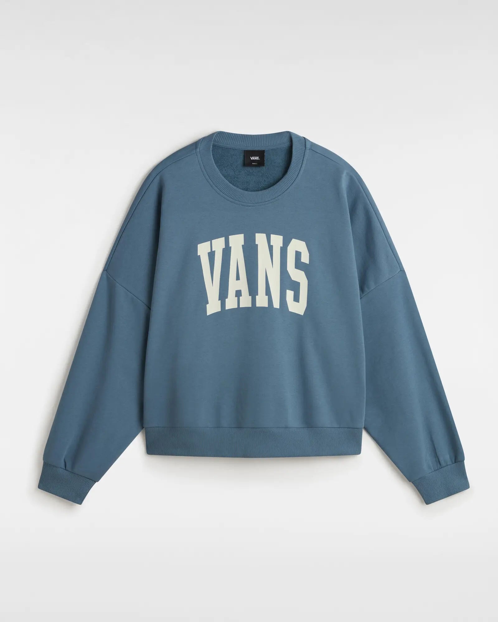 Stadium Loose Sweatshirt in Bluestone Hoodie with Lace Feminine Delicate