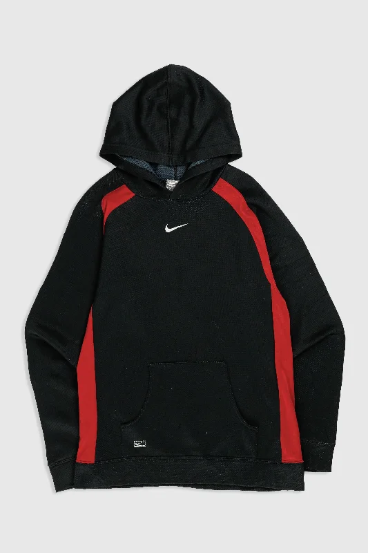 Vintage Nike Sweatshirt - Women's S Hoodie with Front Slit Layering Stylish