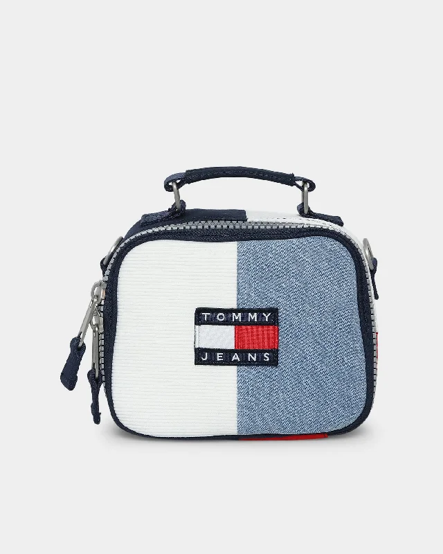 Tommy Jeans Women's TJW Heritage Crossover Bag Corporate Stylish Plus Size Denim Jeans Tommy Jeans Women's TJW Heritage Crossover Bag Corporate Stylish Plus Size Denim Jeans