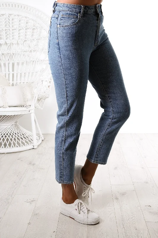A 94 High Slim Jean Georgia Trendy Layered Pocket Jeans