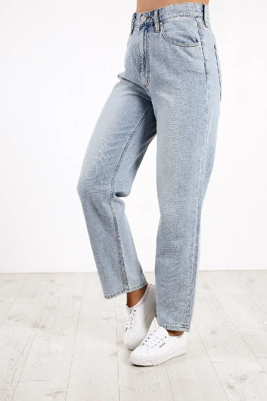 Beau Relaxed Jean Revamp Blue Trendy Patchwork Denim Jeans