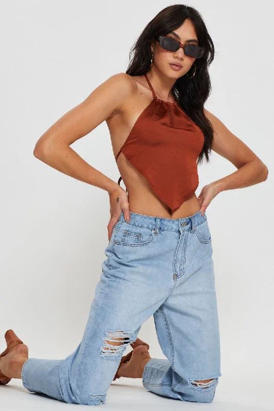 Blue Jeans Balloon Denim Stylish Slim Fit Denim