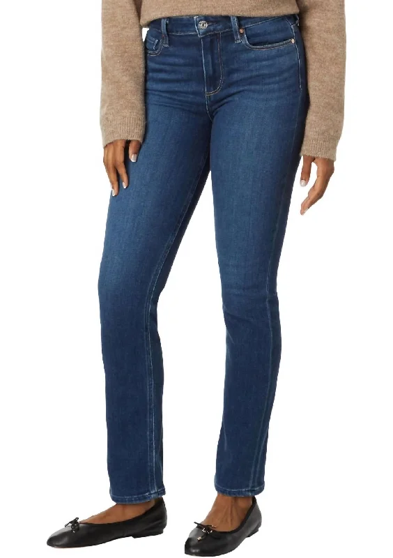 Cindy Seamed Jeans In Sketchbook Stylish Acid-Wash Jeans