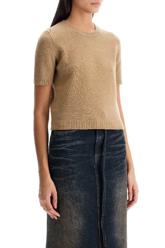 Maison Margiela Wool Crewneck Sweater Boxy Sweater Fitted Sweater A-Line